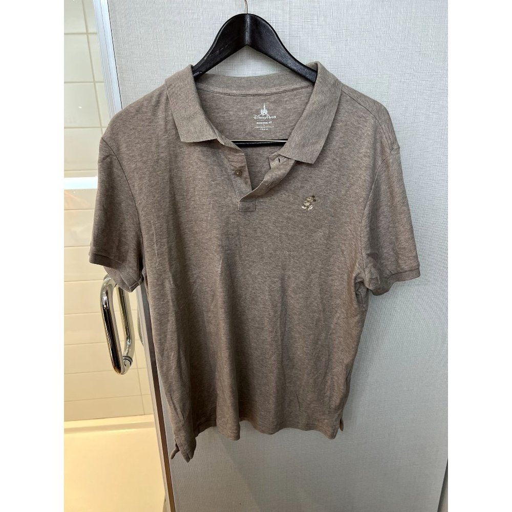 Disney Parks Mickey Mouse Modern‎ Fit Polo Shirt - Size L